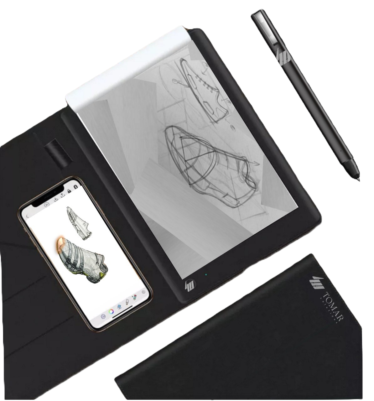 مفهوم أدوات طومار الذكية